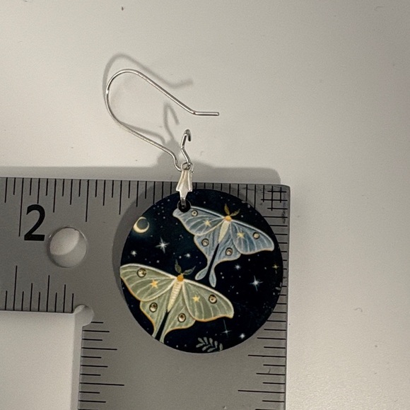 Moth earrings - Picture 7 of 7